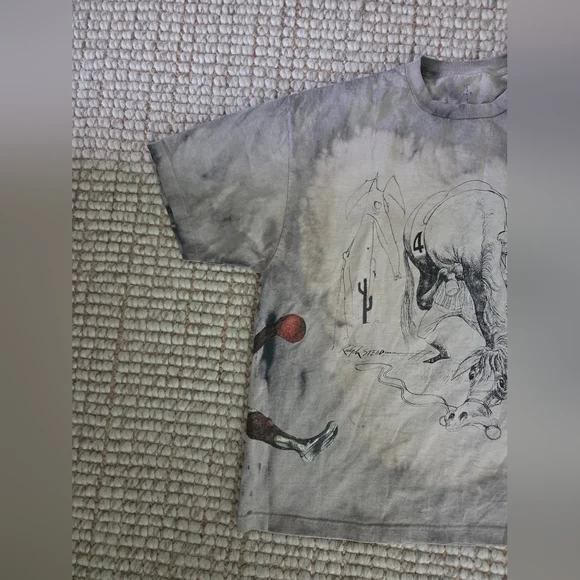 Travis Scott Cactus Jack x Ralph Steadman "Fear" T-shirt - Picture 6 of 10